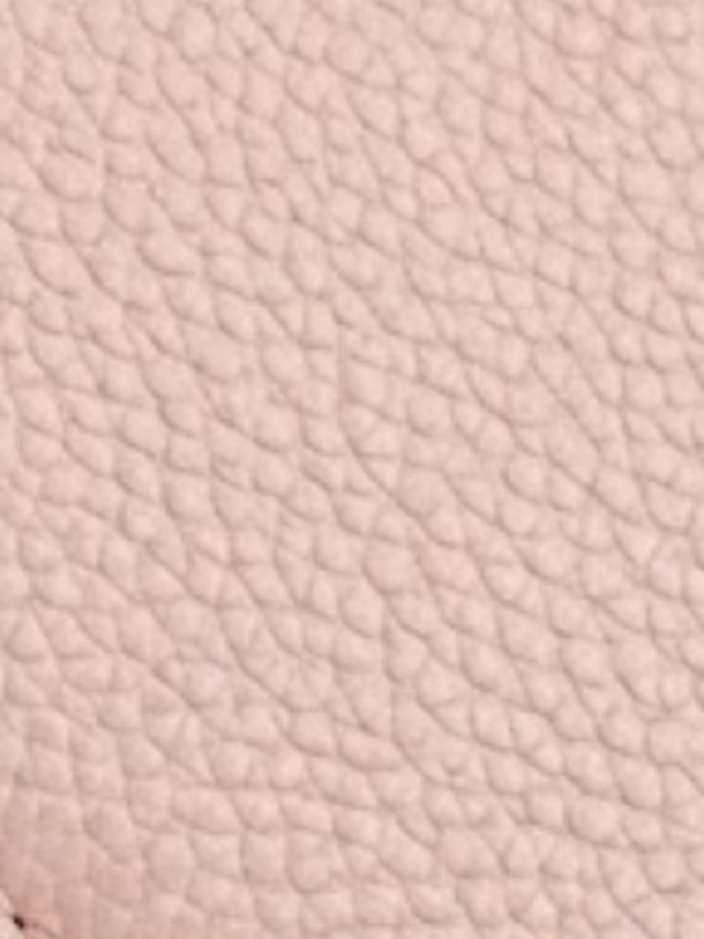 Ted Baker Pale Pink Pebbled Leather Heart-Shaped Crossbody Bag  gold -accents - Picture 3 of 15